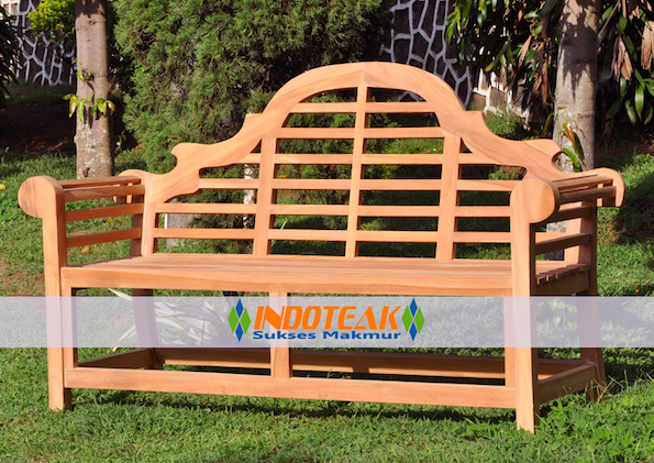 Lutyen Bench - teak garden furniture