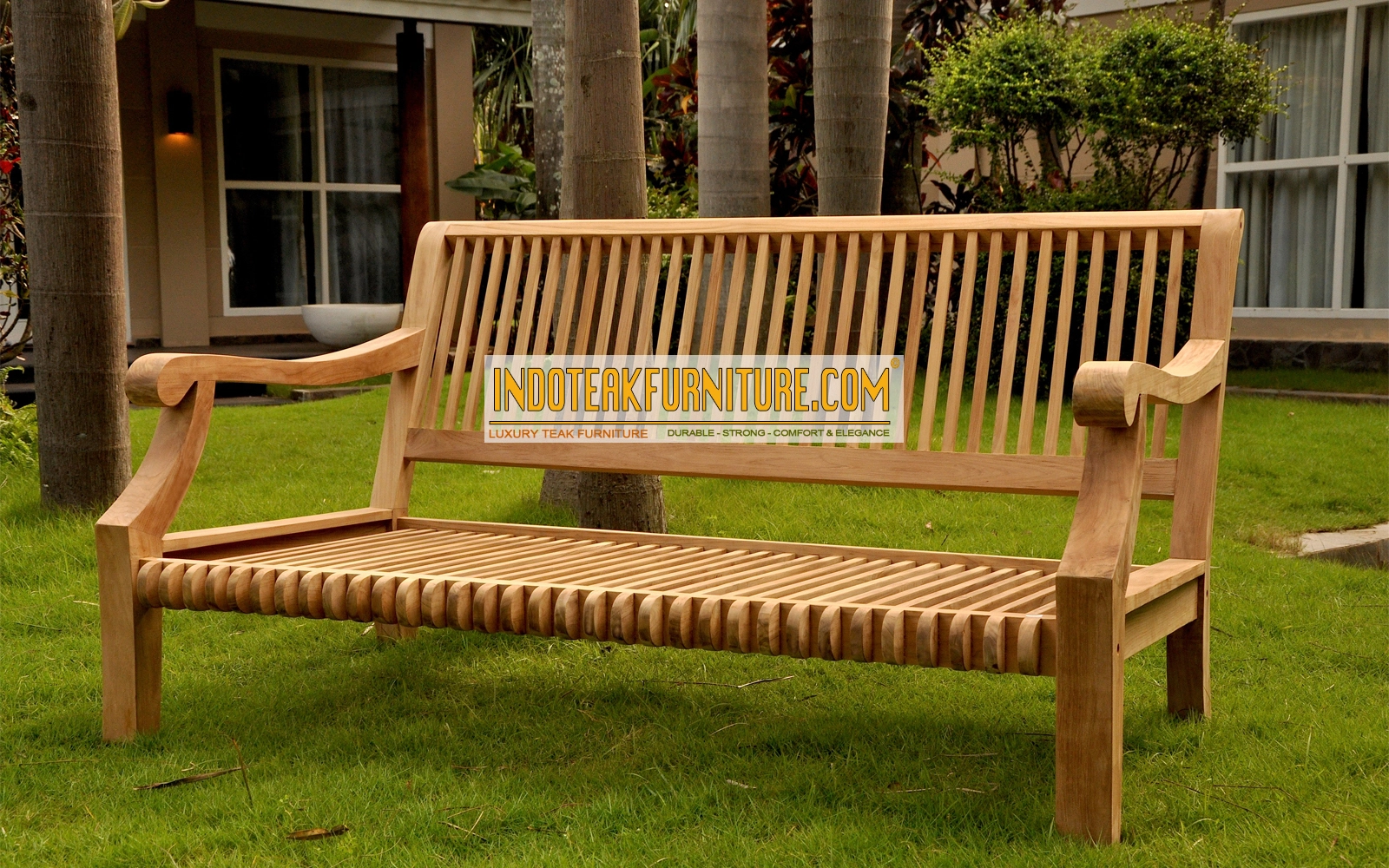 Teak Couch Deep Seating Bench – Garden Bench Furniture Wholesaler